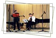 На авторском вечере Такаши Огава (Япония) в концертном зале института искусств (Давыдов Александр - флейта)